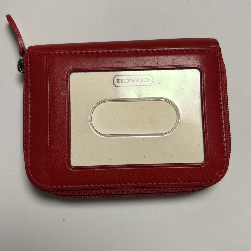 Vintage Coach Leather Wallet